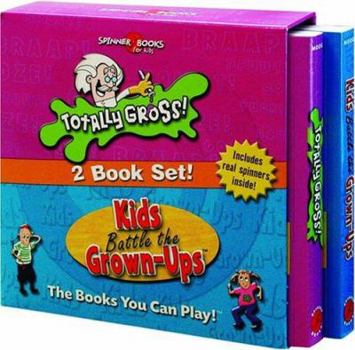 Paperback Spinner Books for Kids - 2 Vol. Slipcase Edition (Totally Gross & Kids Battle the Grown-Ups) Book