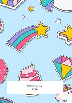 Paperback Unicorn Notebook. or the Unicorn Fanatic Book