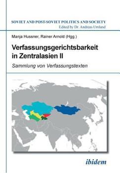 Paperback Verfassungsgerichtsbarkeit in Zentralasien II. [German] Book