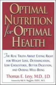 Paperback Optimal Nutrition for Optimal Health Book