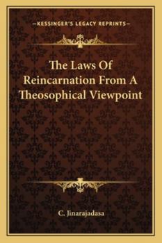 Paperback The Laws Of Reincarnation From A Theosophical Viewpoint Book