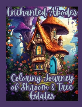Enchanted Abodes: Coloring Journey of Shrooms & Tree Estates
