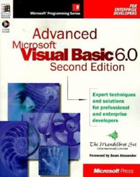 Paperback Advanced Microsoft Visual Basic [With Contains Sample Code & Valuable Utilities...] Book