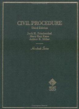 Hardcover Civil Procedure Hornbook Series Book