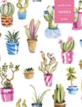 Cornell System Notes 110 Pages: Cactus Notebook for Professionals and Students, Teachers and Writers | Succulent Llama Pattern