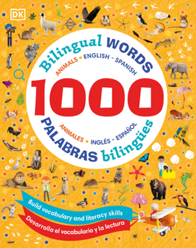 Hardcover 1000 Bilingual Words Animals - 1000 Palabras Bilingües Animales Book