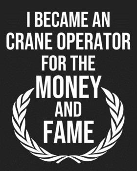 I became a Crane operator for the Money and Fame: Calendar 2020, Monthly & Weekly Planner Jan. - Dec. 2020