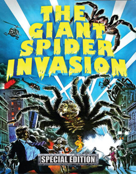 Blu-ray Giants Spider Invasion Book