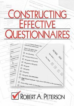 Paperback Constructing Effective Questionnaires Book