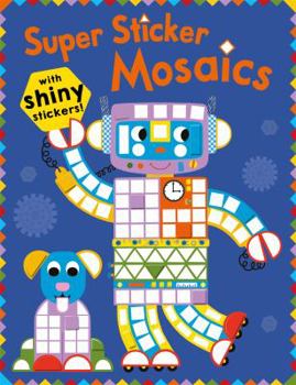 Paperback Super Sticker Mosaics Book