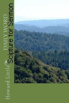 Paperback Daily Word Scripture For Sermons Book