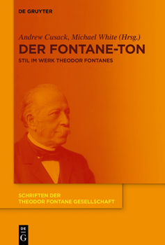 Paperback Der Fontane-Ton [German] Book