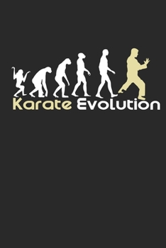 Karate Evolution: Notebook/Colouring book/Organizer/DiaryBlank pages/6x9 inch