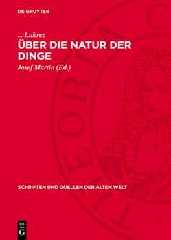 Hardcover Über Die Natur Der Dinge [German] Book