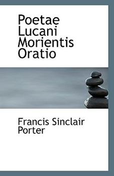 Paperback Poetae Lucani Morientis Oratio Book