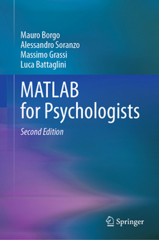 Hardcover MATLAB for Psychologists Book