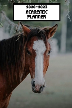 2020-2021 Academic Planner: Horse Themed Two Year Planner| Student Planner with to do lists| Great gift for girls and all horse lover