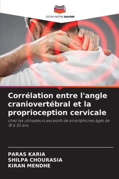 Paperback Corrélation entre l'angle craniovertébral et la proprioception cervicale [French] Book