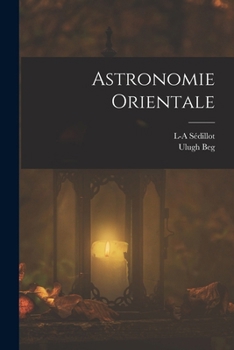 Paperback Astronomie Orientale [French] Book