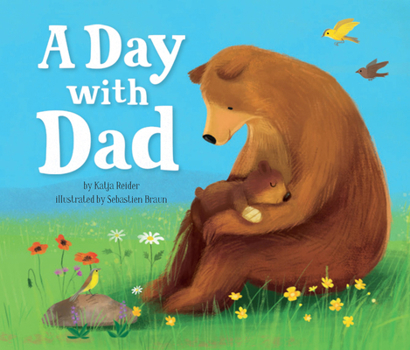 Board book A Day with Dad Book