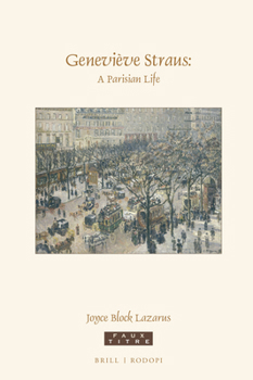 Hardcover Geneviève Straus: A Parisian Life Book