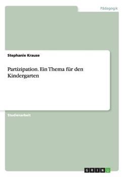 Paperback Partizipation. Ein Thema für den Kindergarten [German] Book