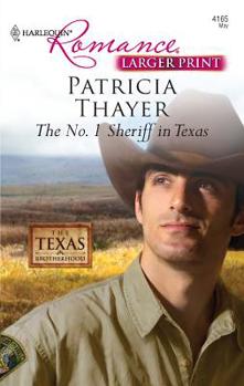 Mass Market Paperback The No. 1 Sheriff in Texas [Large Print] Book