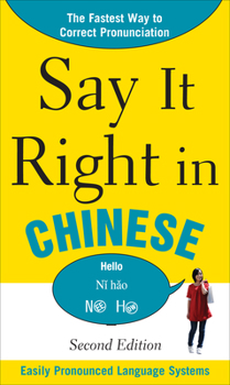 Paperback Say It Right Chinese 2e Book