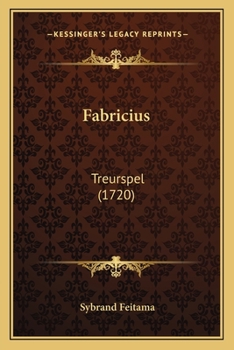 Paperback Fabricius: Treurspel (1720) [Dutch] Book