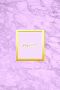 Capucine: Custom dot grid diary for girls | Cute personalised gold and marble diaries for women | Sentimental keepsake journal intime | sweet light pink colour