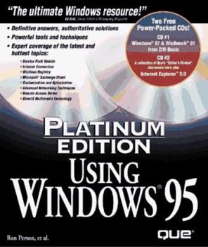 Paperback Using Windows 95 Book