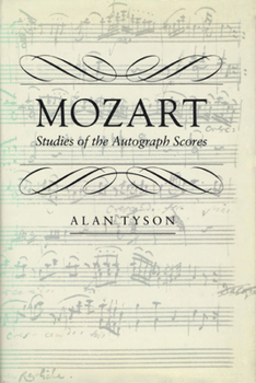 Paperback Mozart: Studies of the Autograph Scores Book