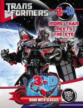 Paperback Transformers More than Meets the Eye: 3D Book with Glasses Book