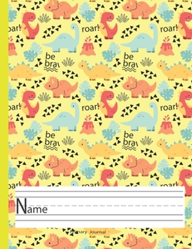 Primary journal: Draw and Write Journal / Primary Composition Half Page Lined Paper with Drawing Space For Kids KG-2 Children Early Learning.