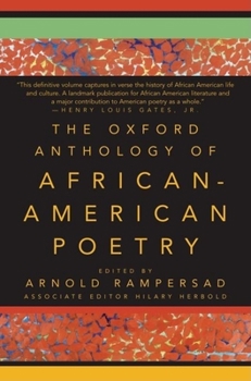 Hardcover Oxf Anthology African-American Poetry C Book