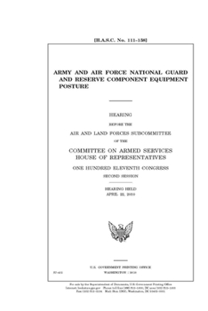 Paperback Army and Air Force National Guard and Reserve component equipment posture Book