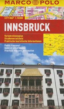 Map Innsbruck Marco Polo City Map (Marco Polo City Maps) Book