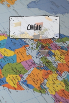 Paperback Chile: Ruled Travel Diary Notebook or Journey Journal - Lined Trip Pocketbook for Men and Women with Lines Book