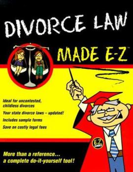 Paperback Divorce Law Made E-Z! Book