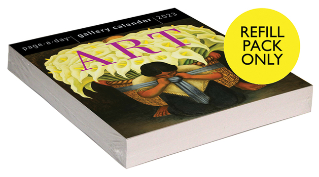 Calendar Art Page-A-Day(r) Gallery Calendar Refill Pack 2023 Book