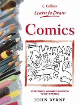 Hardcover Collins Learn to Draw Comics Book