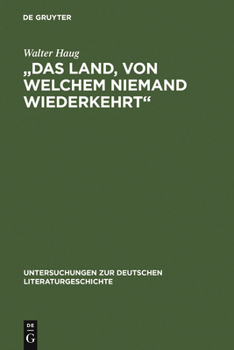 Hardcover "Das Land, von welchem niemand wiederkehrt" [German] Book