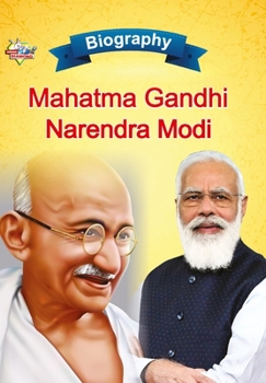 Paperback Biography of Mahatma Gandhi and Narendra Modi Book