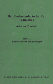 Hardcover Interfraktionelle Besprechungen [German] Book