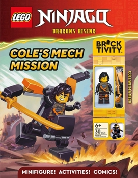Paperback Lego Ninjago: Cole's Mech Mission Book