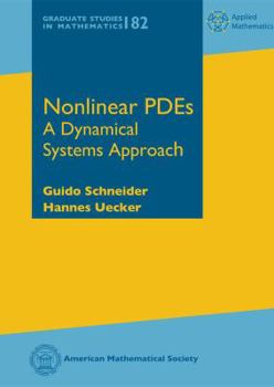 Hardcover Nonlinear Pdes: A Dynamical Systems Approach Book