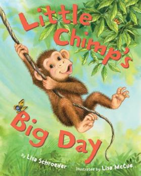Hardcover Little Chimp's Big Day Book