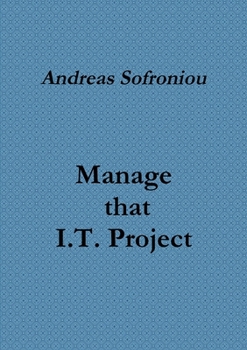 Paperback Manage that I.T. Project Book