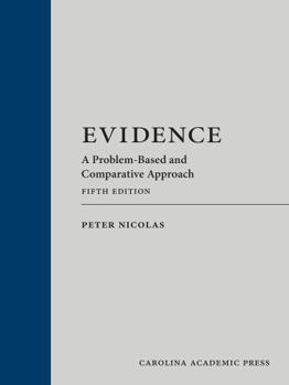 Hardcover Evidence: A Problem-Based and Comparative Approach Book
