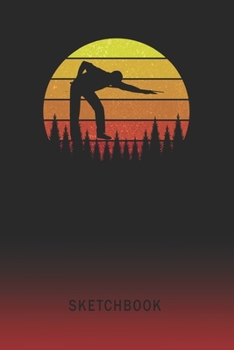 Sketchbook: Snooker Player Blank Imaginative Sketch Book Paper | Teach & Practice Drawing for Experienced & Aspiring Artists & Illustrators | Creative Writing Pad | Create, Imagine & Learn to Draw